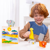 Wooden Animal Matching - Safari U0