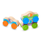 Wooden Animal Stacking Cars L3