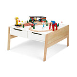 Wooden Art & Activity Table with Bins A7