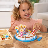Wooden Birthday Cake Play Set Y6