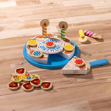 Wooden Birthday Cake Play Set Y6