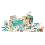 Wooden Cafe Barista Coffee Shop R4