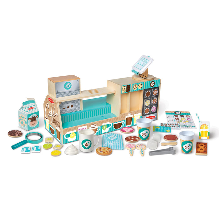 Wooden Cafe Barista Coffee Shop R4