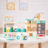 Wooden Cafe Barista Coffee Shop R4