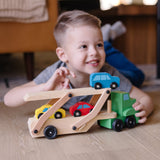 Wooden Car Carrier T6