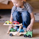 Wooden Car Carrier T6
