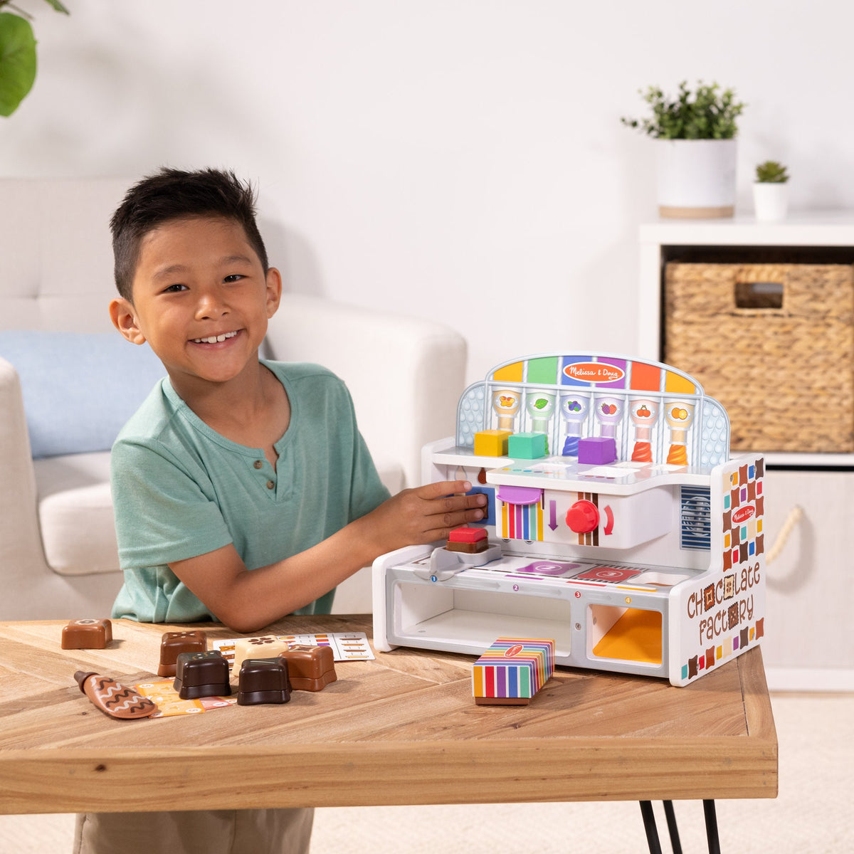 Wooden Chocolate Factory Play Set P7