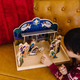 Wooden Christmas Nativity Set F8