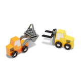 Wooden Construction Site Vehicles F0