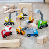 Wooden Construction Site Vehicles F0