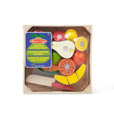 Wooden Cutting Fruit Play Food A3