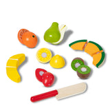 Wooden Cutting Fruit Play Food A3