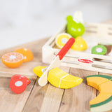 Wooden Cutting Fruit Play Food A3