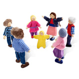 Wooden Doll Family J9