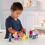 Wooden Doll Family J9