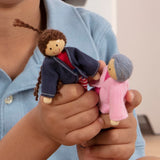 Wooden Doll Family J9