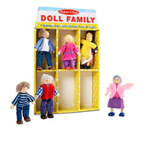 Wooden Doll Family J9