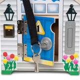 Wooden Doorbell House Y1