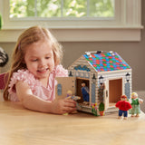 Wooden Doorbell House Z9