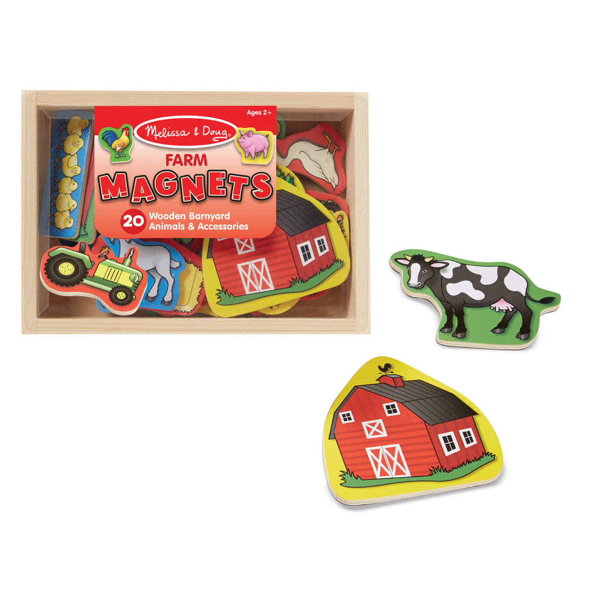 Wooden Farm Magnets F5