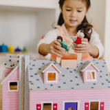 Wooden Fold & Go Dollhouse S6
