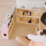 Wooden Fold & Go Dollhouse S6