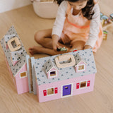 Wooden Fold & Go Dollhouse S6