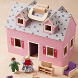 Wooden Fold & Go Dollhouse S6