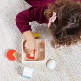 Wooden Food Groups Play Set – Dairy I6