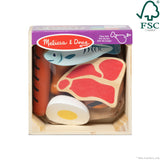 Wooden Food Groups Play Set – Protein K6