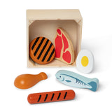 Wooden Food Groups Play Set – Protein R0