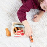 Wooden Food Groups Play Set – Protein R0