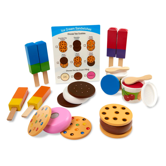 Wooden Frozen Treats Play Set D5