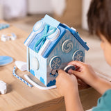 Wooden Gingerbread House Play Set – Winter Frost I8