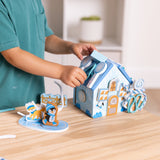 Wooden Gingerbread House Play Set – Winter Frost I8
