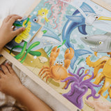 Wooden Jigsaw Puzzle - Under the Sea - 24 Pieces A9