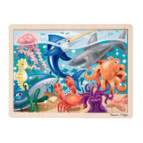 Wooden Jigsaw Puzzle - Under the Sea - 24 Pieces A9