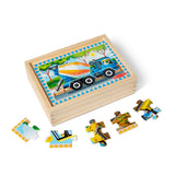 Wooden Jigsaw Puzzles in a Box - Construction K3