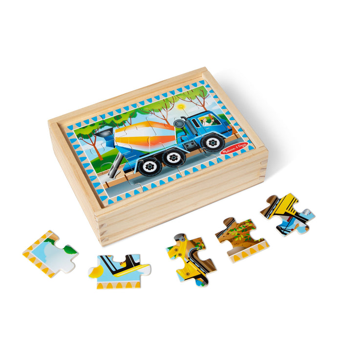 Wooden Jigsaw Puzzles in a Box - Construction K3