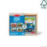 Wooden Jigsaw Puzzles in a Box - Construction K3