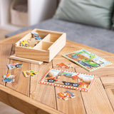 Wooden Jigsaw Puzzles in a Box - Construction K3