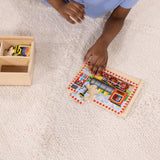 Wooden Jigsaw Puzzles in a Box - Vehicles J0