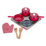 Wooden Kitchen Accessory Play Set V5