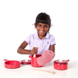 Wooden Kitchen Accessory Play Set V5