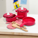 Wooden Kitchen Accessory Play Set V5