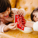 Wooden Lacing Shoe O2