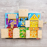 Wooden Latches Board K7