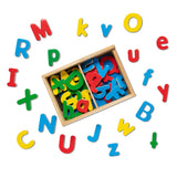 Wooden Letter Alphabet Magnets Q3