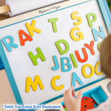 Wooden Letter Alphabet Magnets Q3