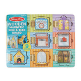 Wooden Magnetic Hide & Seek Board H6